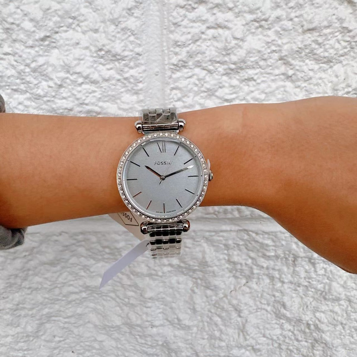 Fossil BQ3819 Tillie Solar-Powered Stainless Steel Watch Fossil BQ3819 Tillie Solar-Powered Stainless Steel Watch